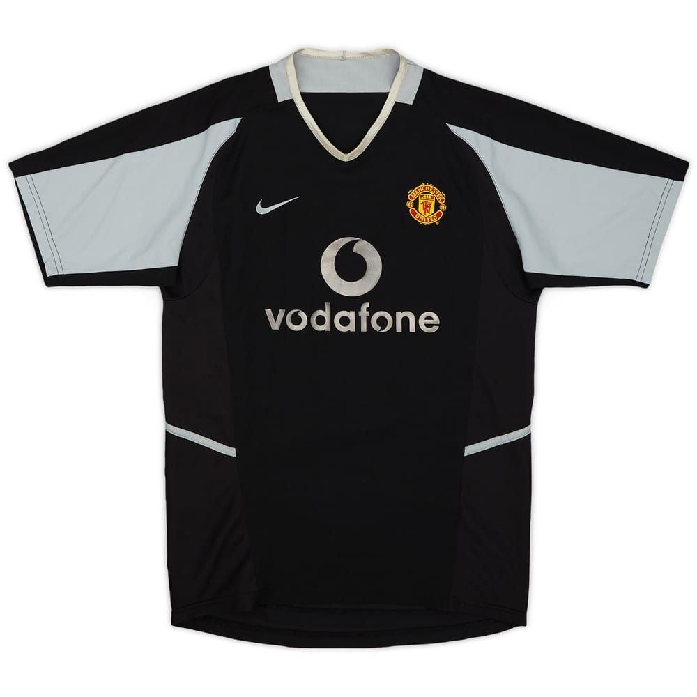 2002-04 Manchester United GK S/S Shirt - 7/10 - (XL.Boys)