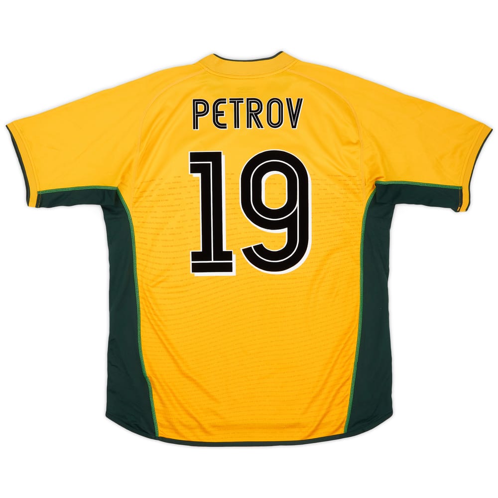 2002-03 Celtic Away Shirt Petrov #19 - 7/10 - (XL)