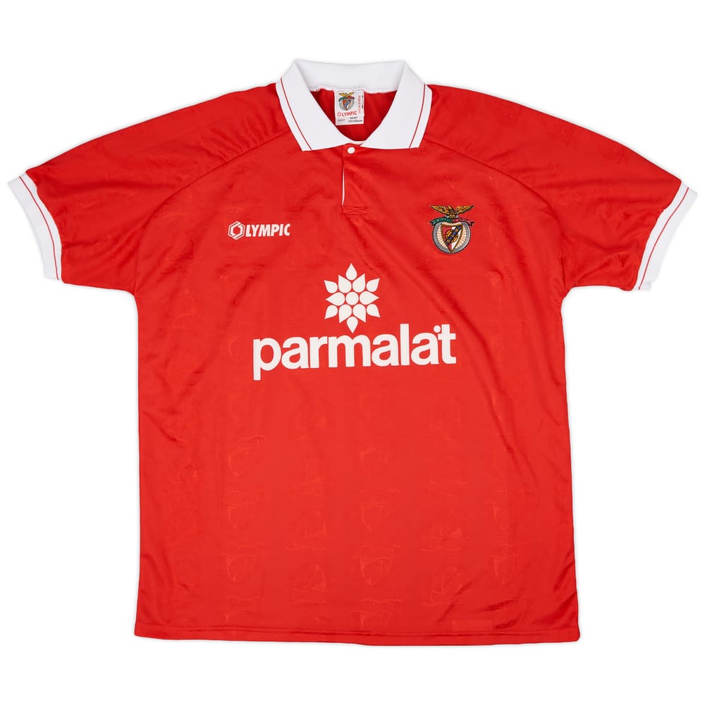 1995-96 Benfica Home Shirt - 8/10 - (XXL)