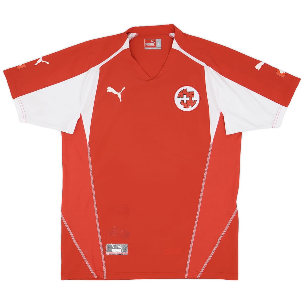 2004-06 Switzerland Home Shirt - 6/10 - (L)