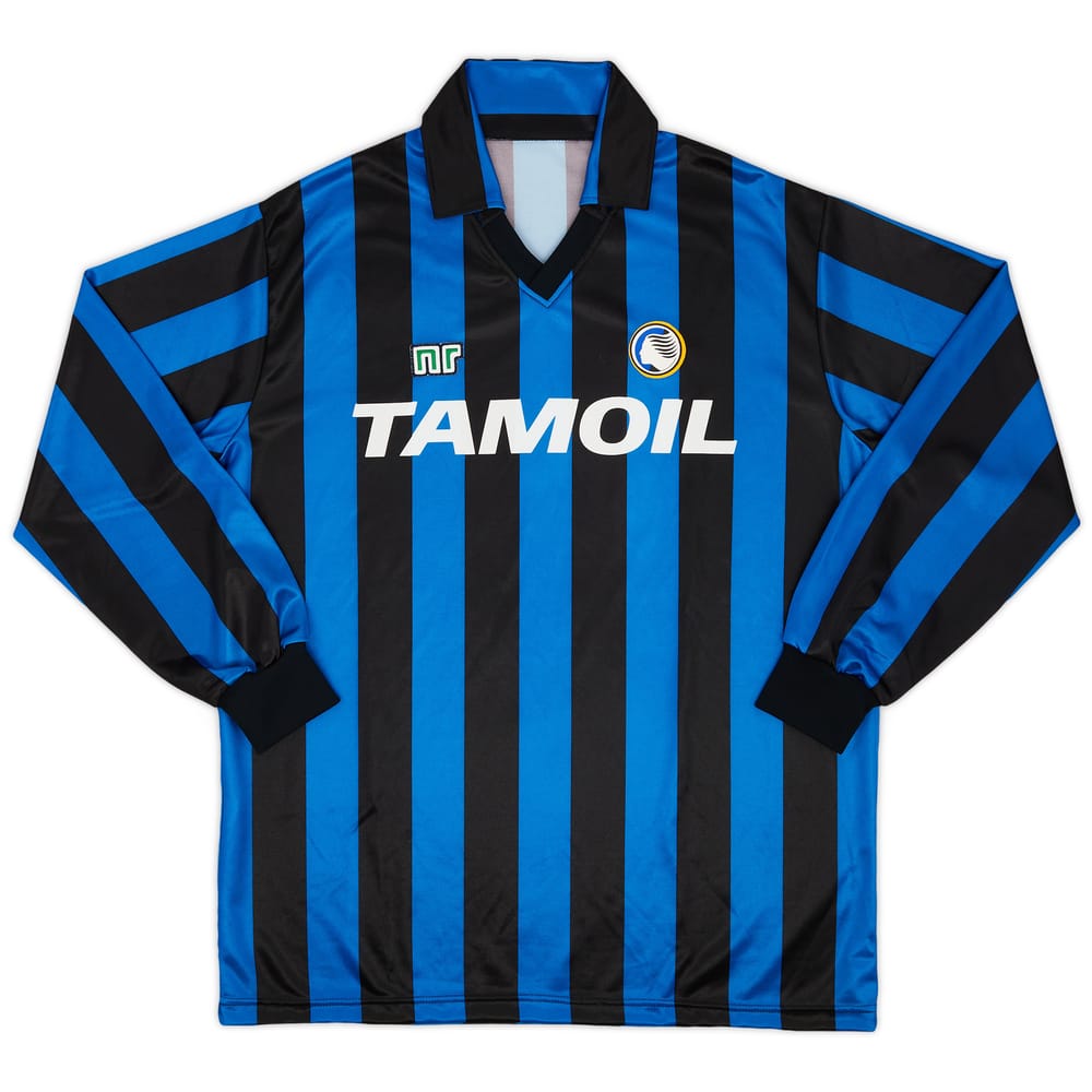 1990-91 Atalanta Home L/S Shirt - 9/10 - (XL)