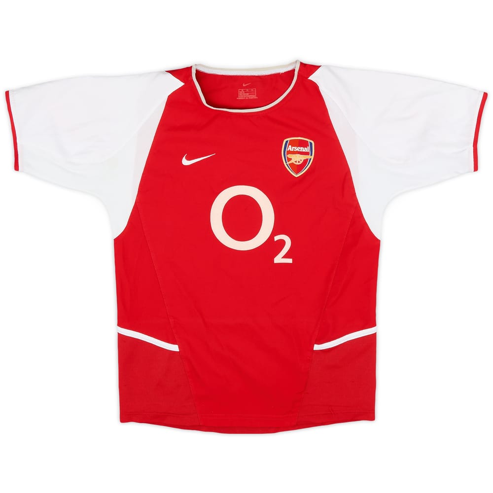 2002-04 Arsenal Home Shirt - 8/10 - (M.Boys)