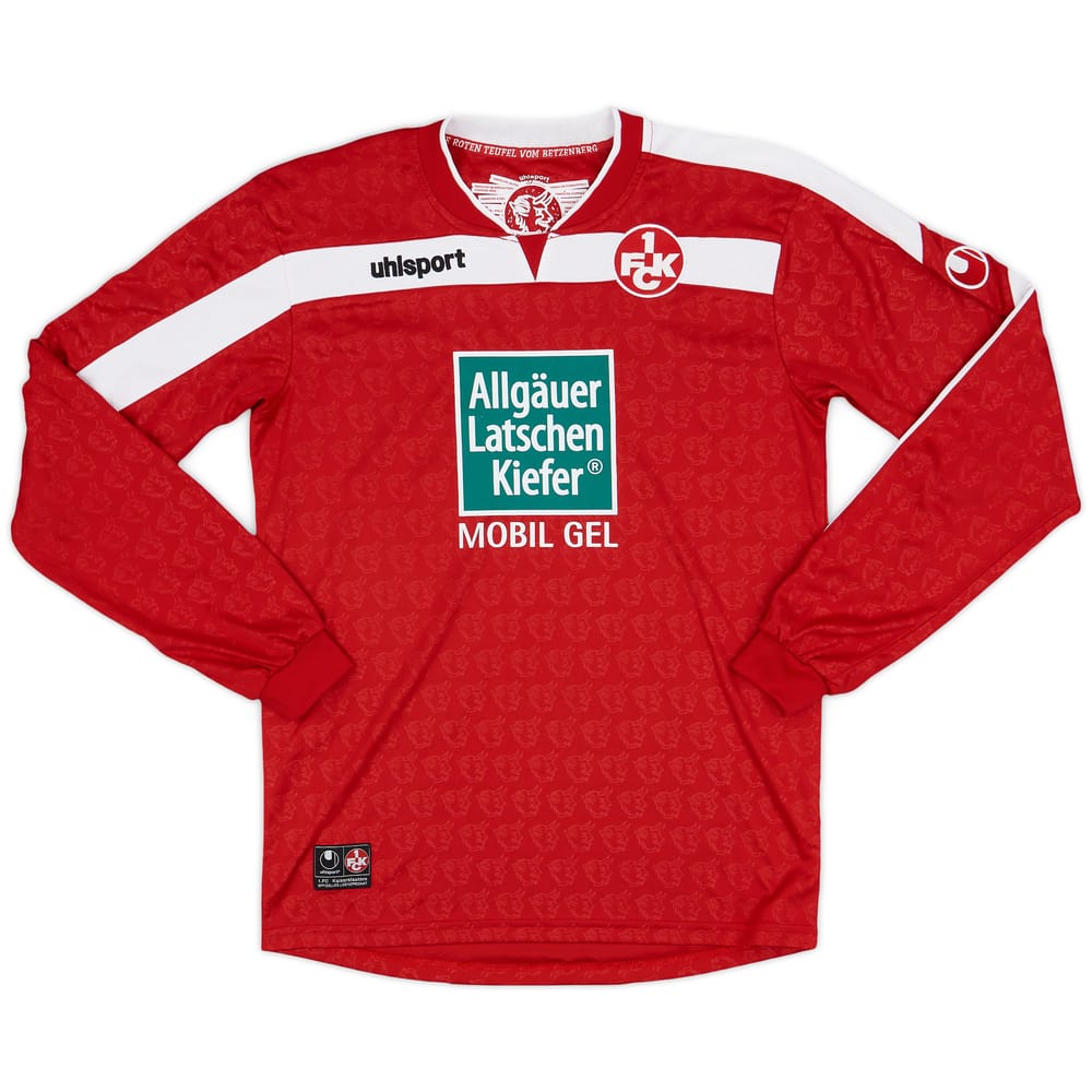 2013-14 Kaiserslautern Home L/S Shirt - 9/10 - (S)