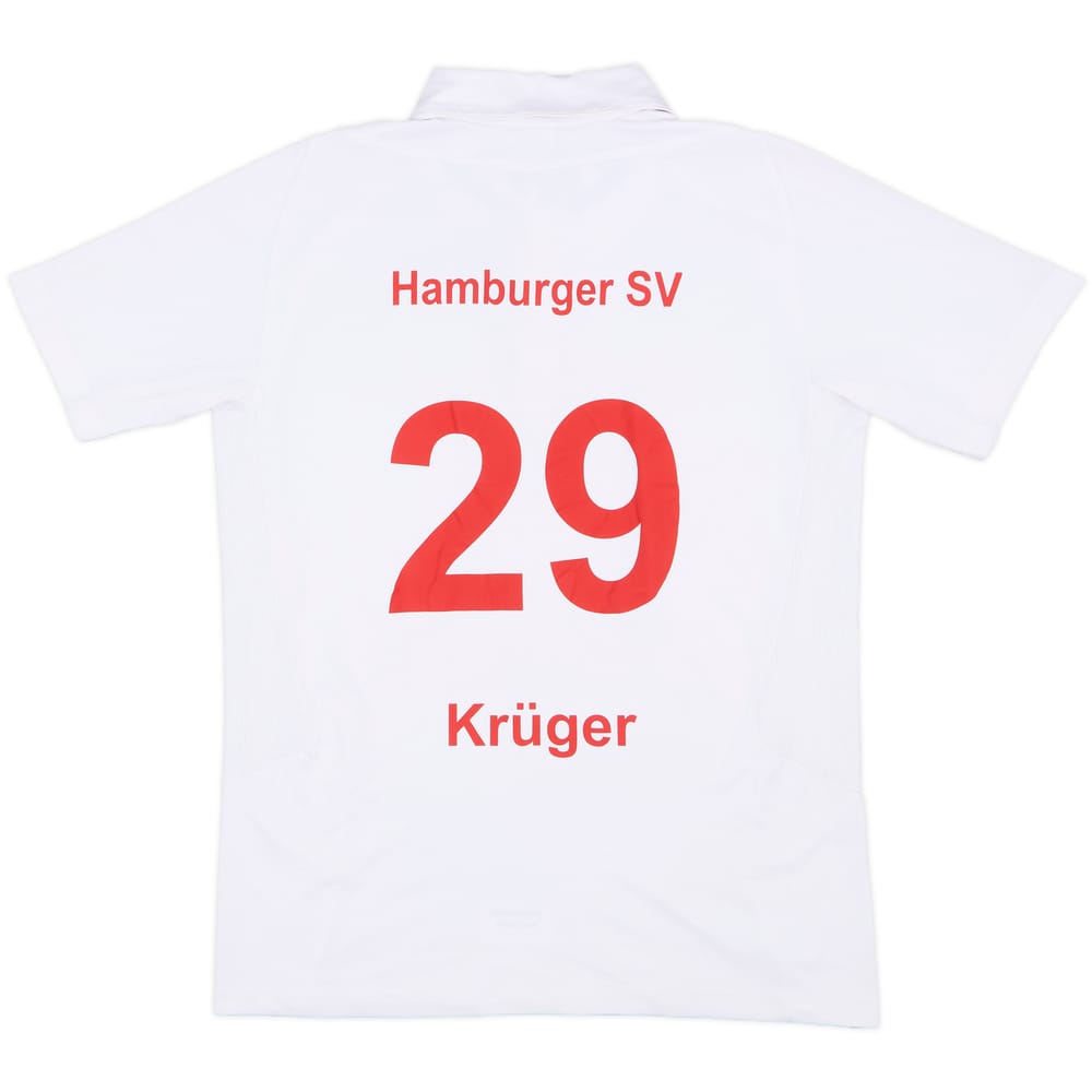 2013-14 Hamburg adidas Polo Shirt Kruger #29 - 6/10 - (L)