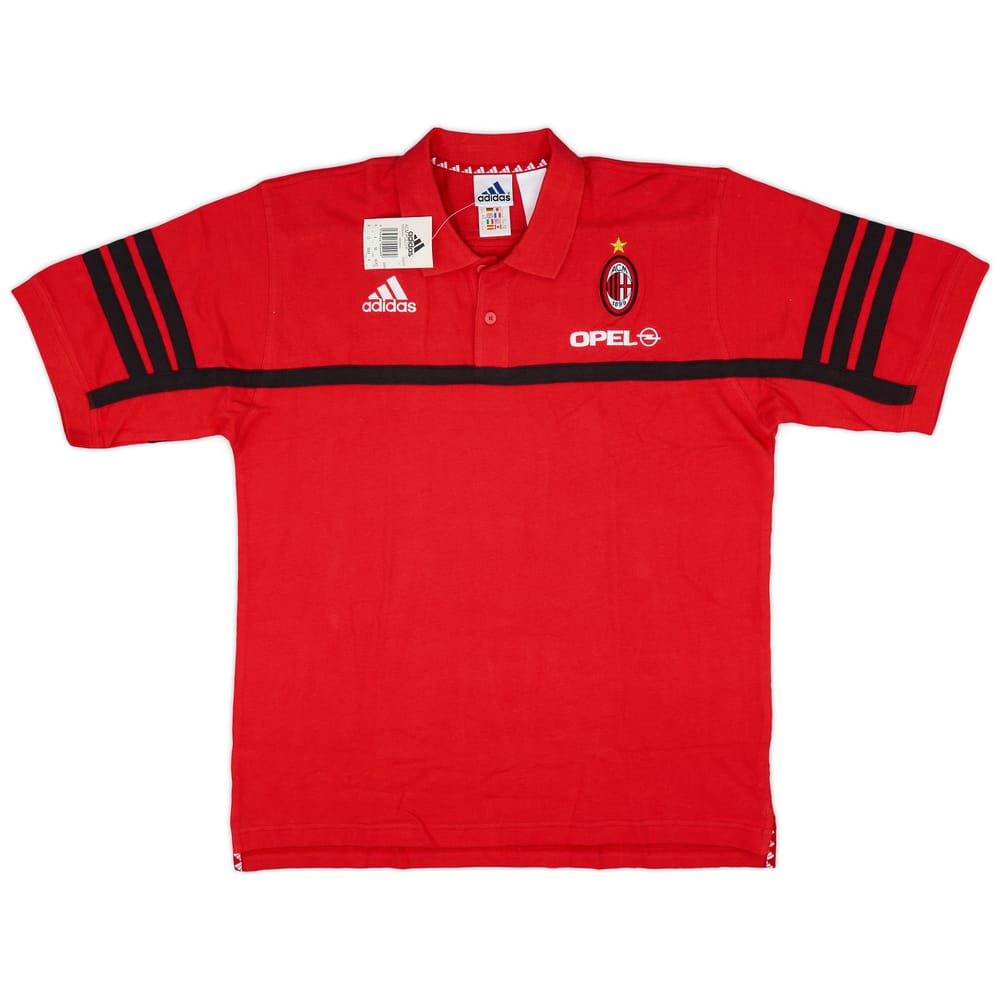 2000-02 AC Milan adidas Polo Shirt (M/L)