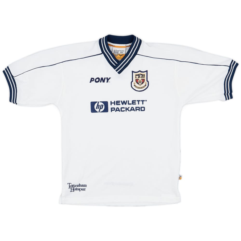1997-99 Tottenham Home Shirt - 9/10 - (Y)