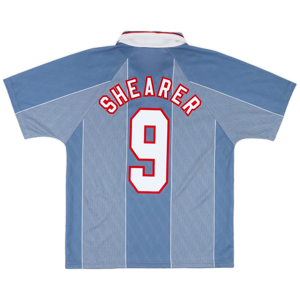 1996-97 England Away Shirt Shearer #9 - 9/10 - (M)