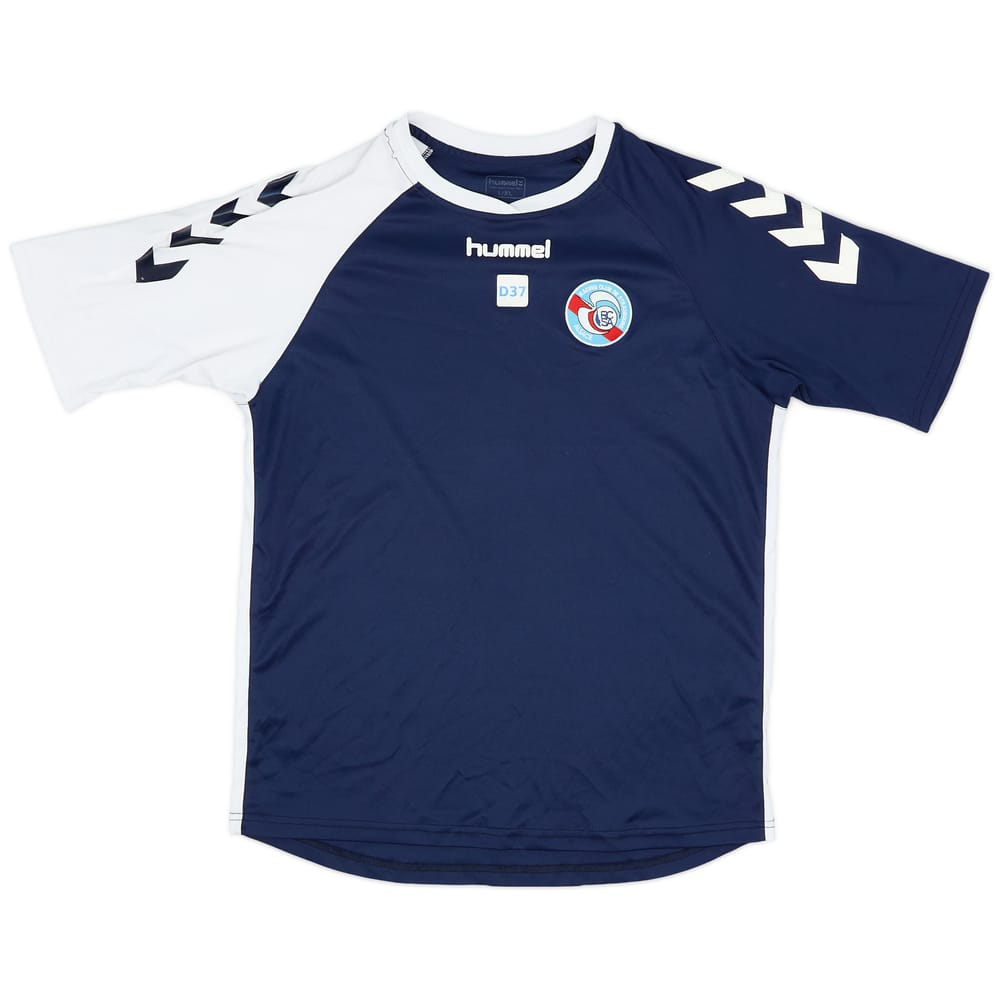 2008-09 Strasbourg Player Issue Hummel Training Shirt #D37 - 6/10 - (L/XL)