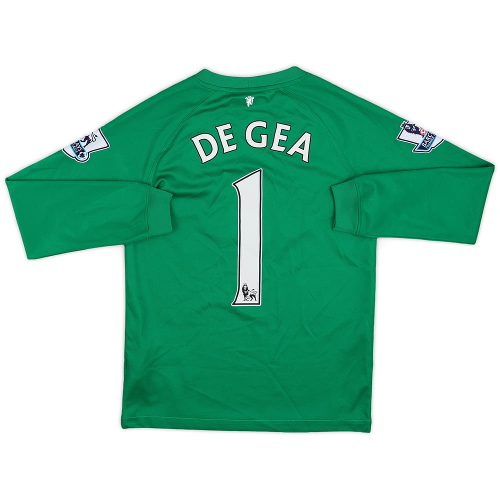 2014-15 Manchester United GK Shirt De Gea #1 - 7/10 - (M.Boys)