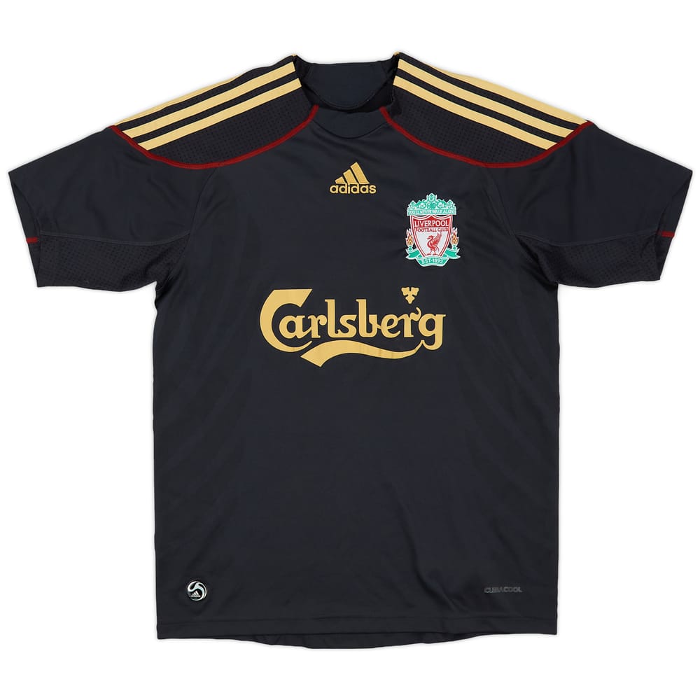 2009-10 Liverpool Away Shirt - 8/10 - (L.Boys)