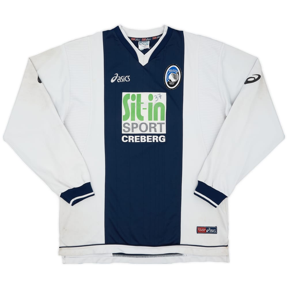 2005-06 Atalanta Asics Training L/S Shirt - 6/10 - (XL)