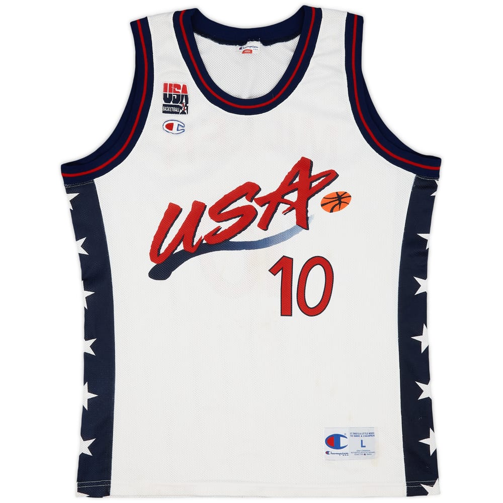 1996-99 USA Miller #10 Champion Home Jersey - 8/10 - (L)