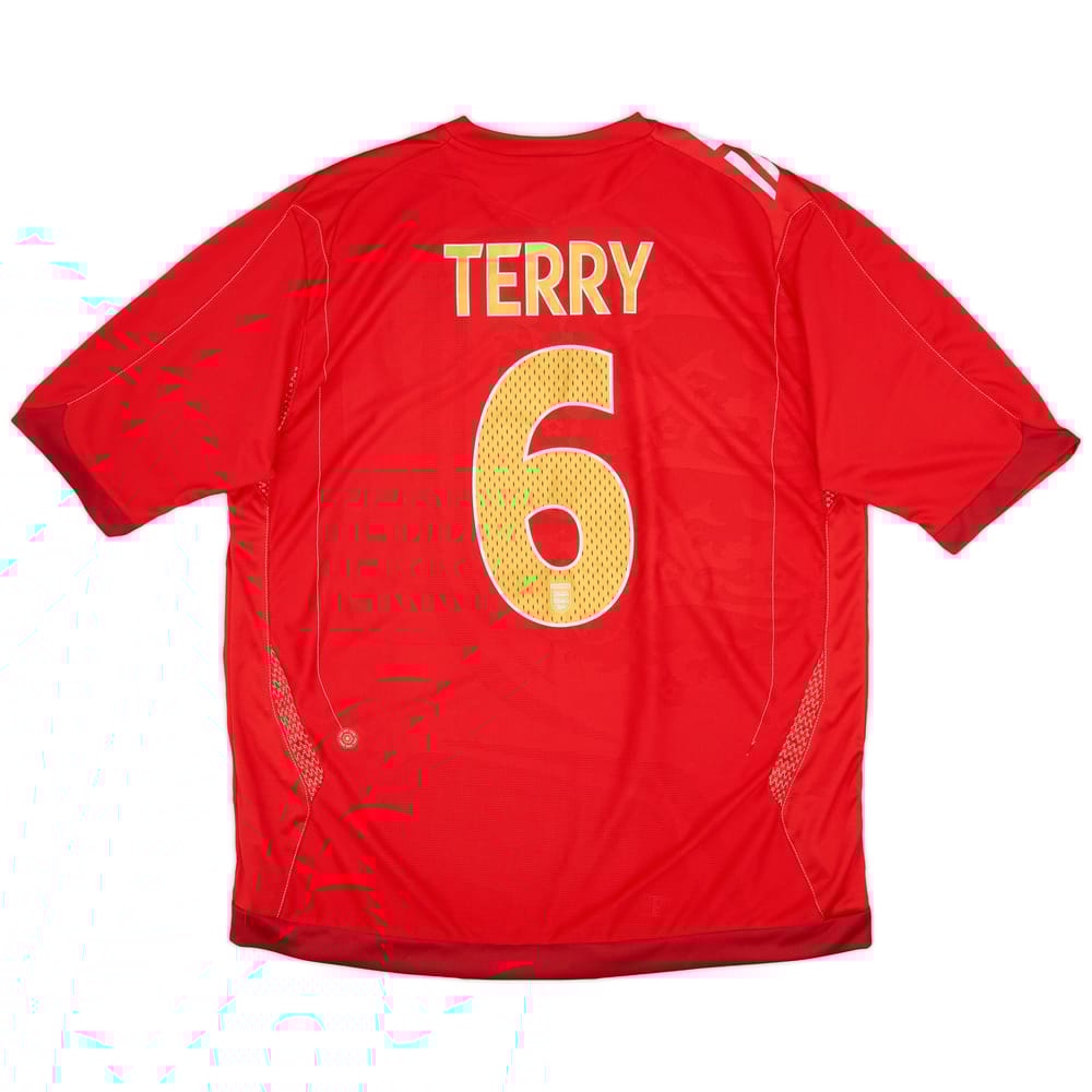 2006-08 England Away Shirt Terry #6 - 8/10 - (XL)