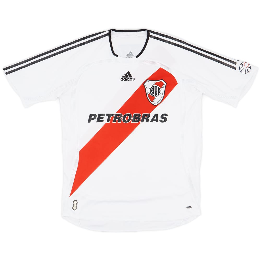 2006-07 River Plate Home Shirt - 7/10 - (L)