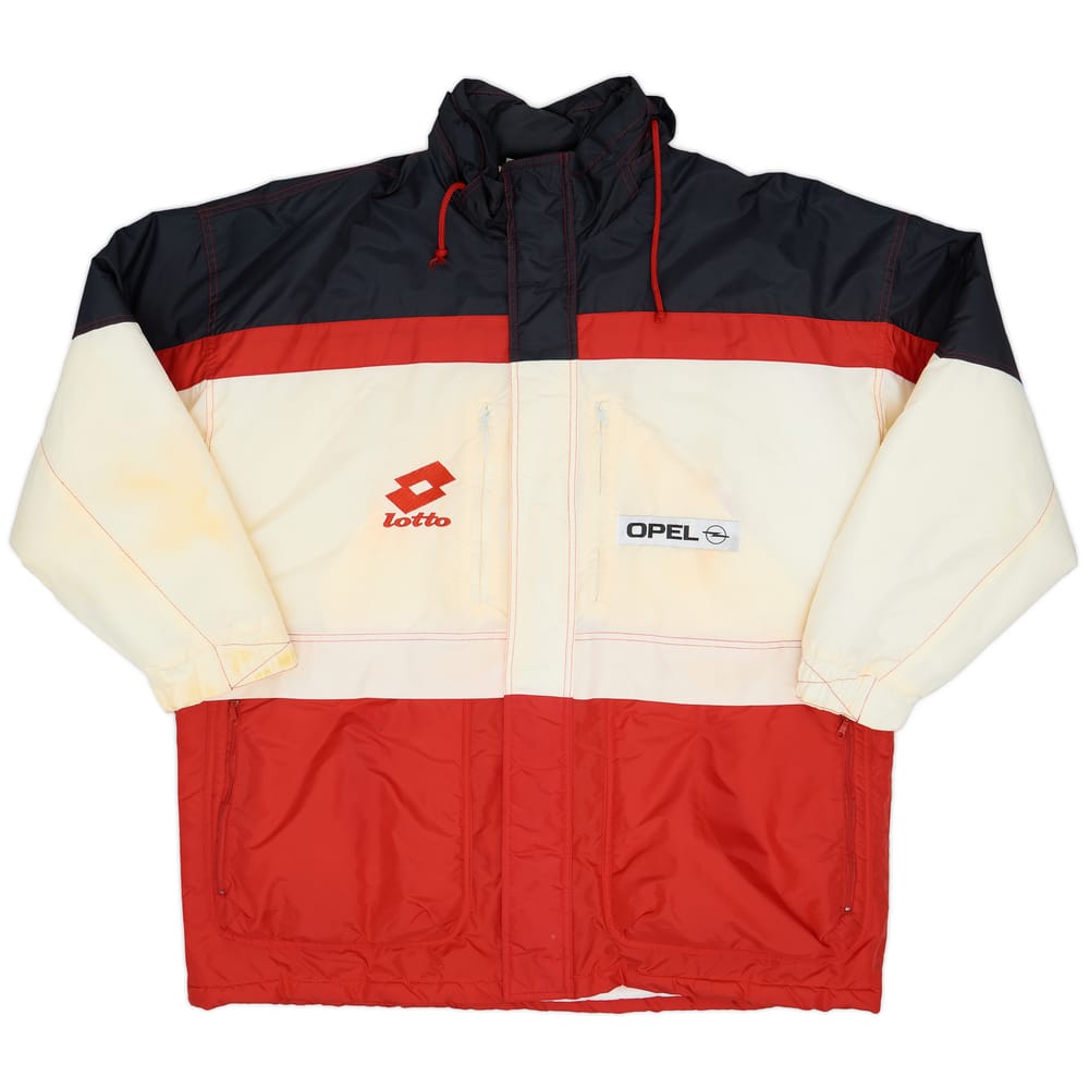 1994-95 AC Milan Lotto Padded Bench Coat - 8/10 - (XL)