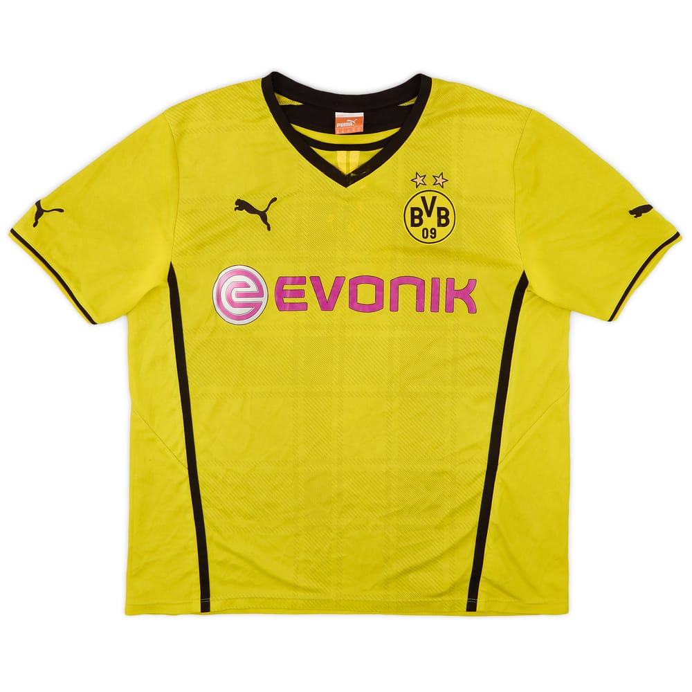2013-14 Borussia Dortmund Home Shirt - 5/10 - (XL)
