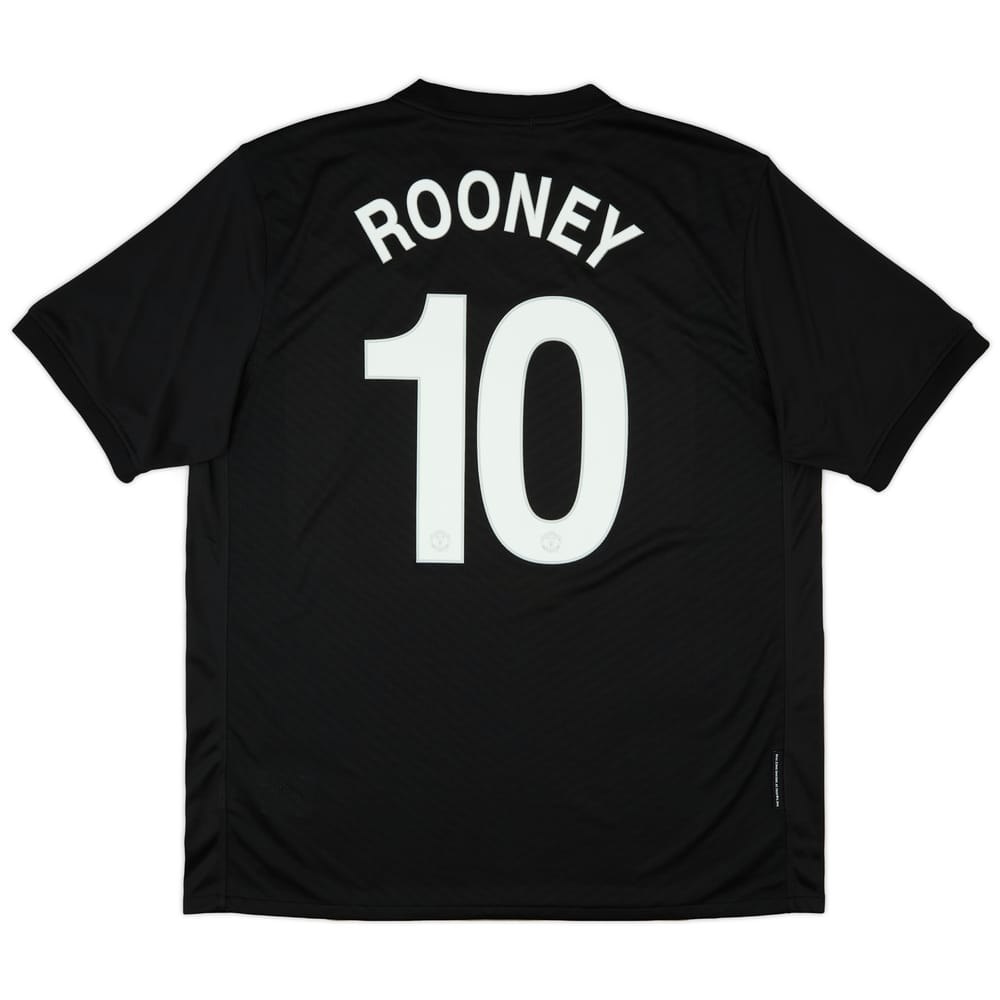 2009-10 Manchester United Away Shirt Rooney #10 (XL)
