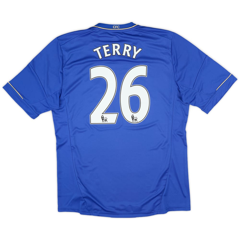 2012-13 Chelsea Home Shirt Terry #26 (L)