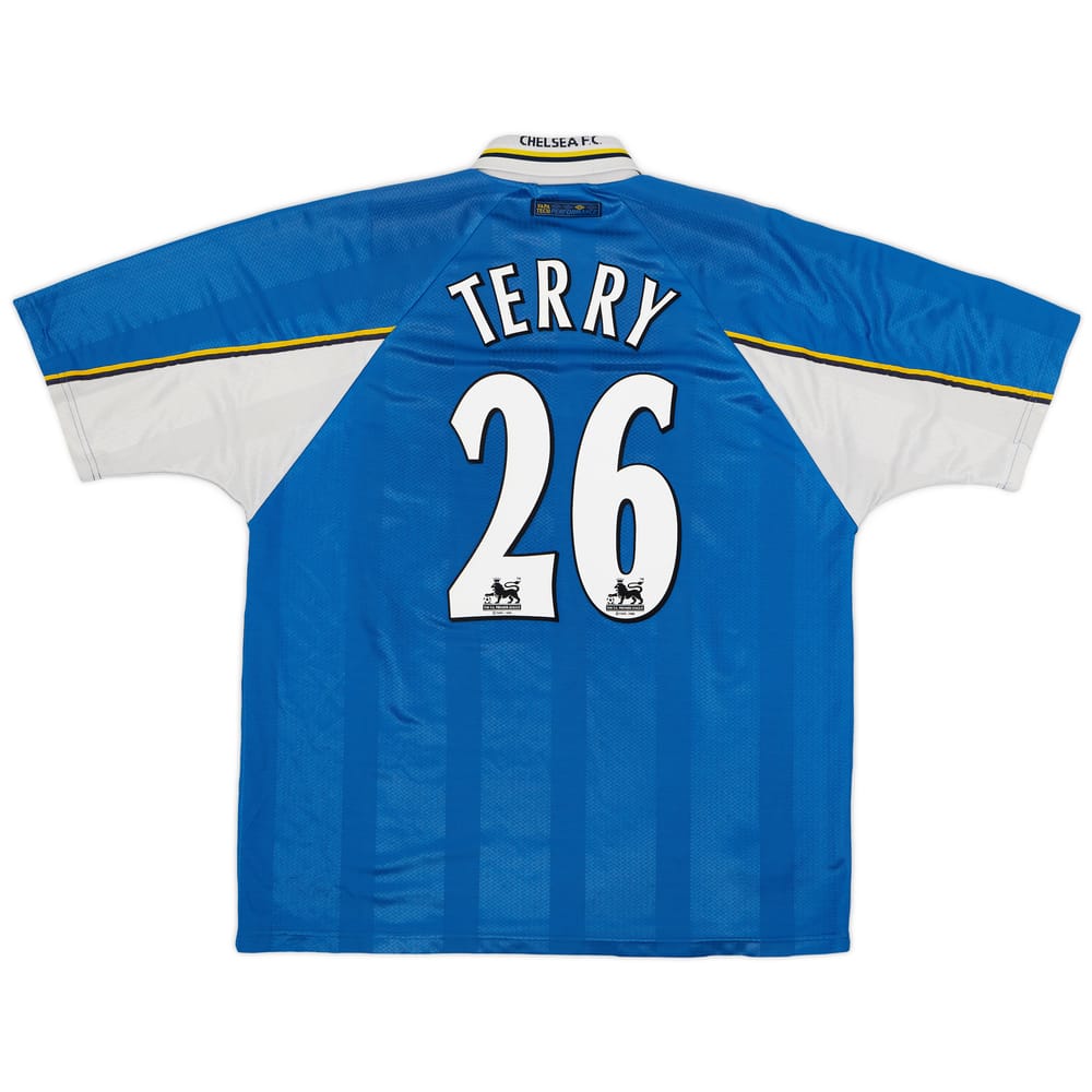 1997-99 Chelsea European Winners Home Shirt Terry #26 - 6/10 - (XL)