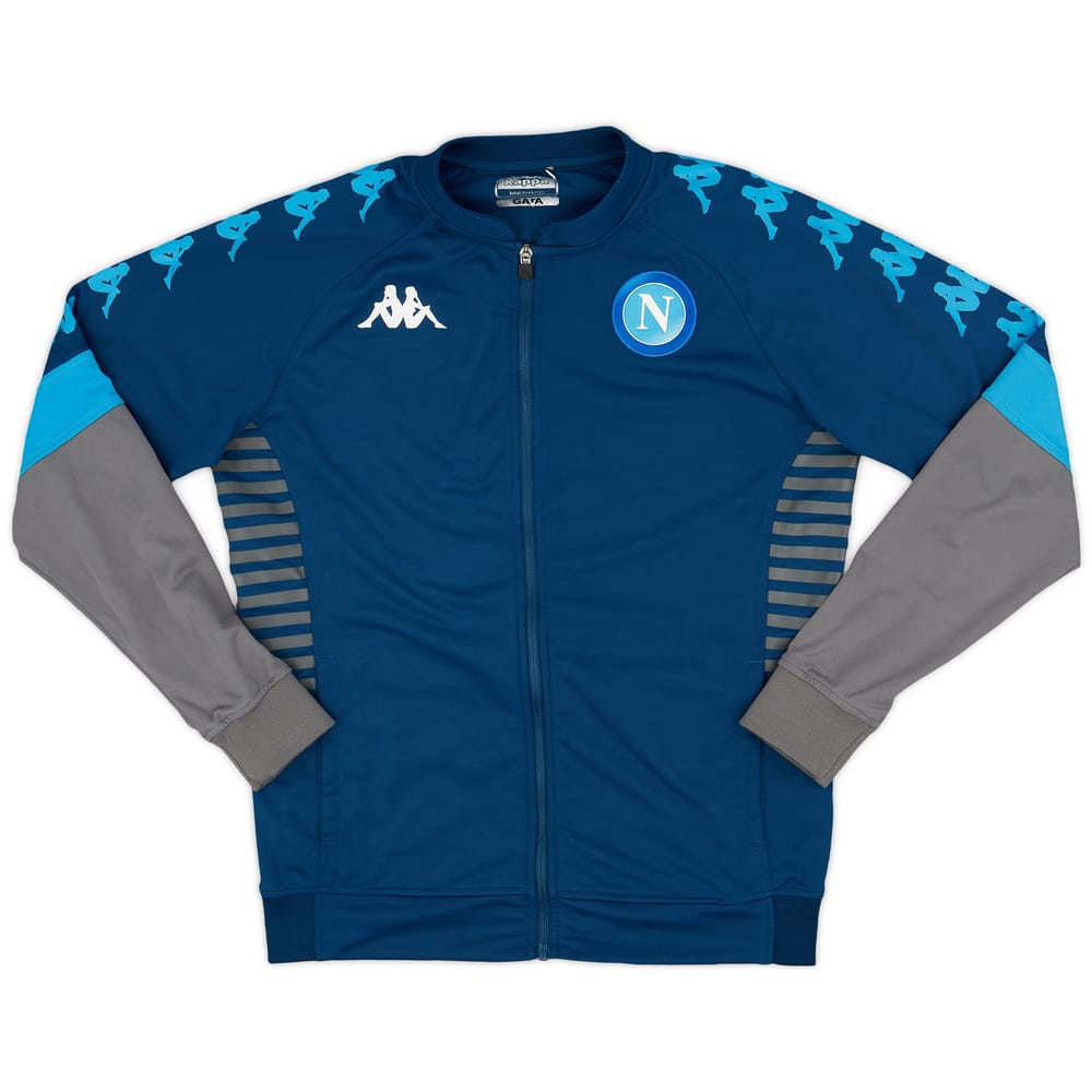 2019-20 Napoli Kappa Track Jacket - 7/10 - (M)