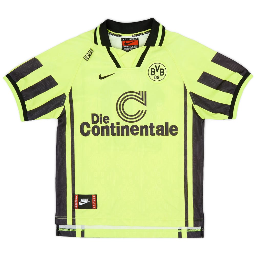 1996-97 Borussia Dortmund Home Shirt #10 - 8/10 - (M.Boys)