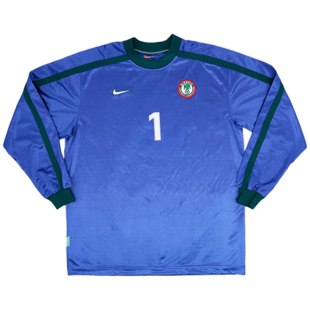 1998-00 Nigeria Player Issue GK Shirt #1 - 7/10 - (XL)