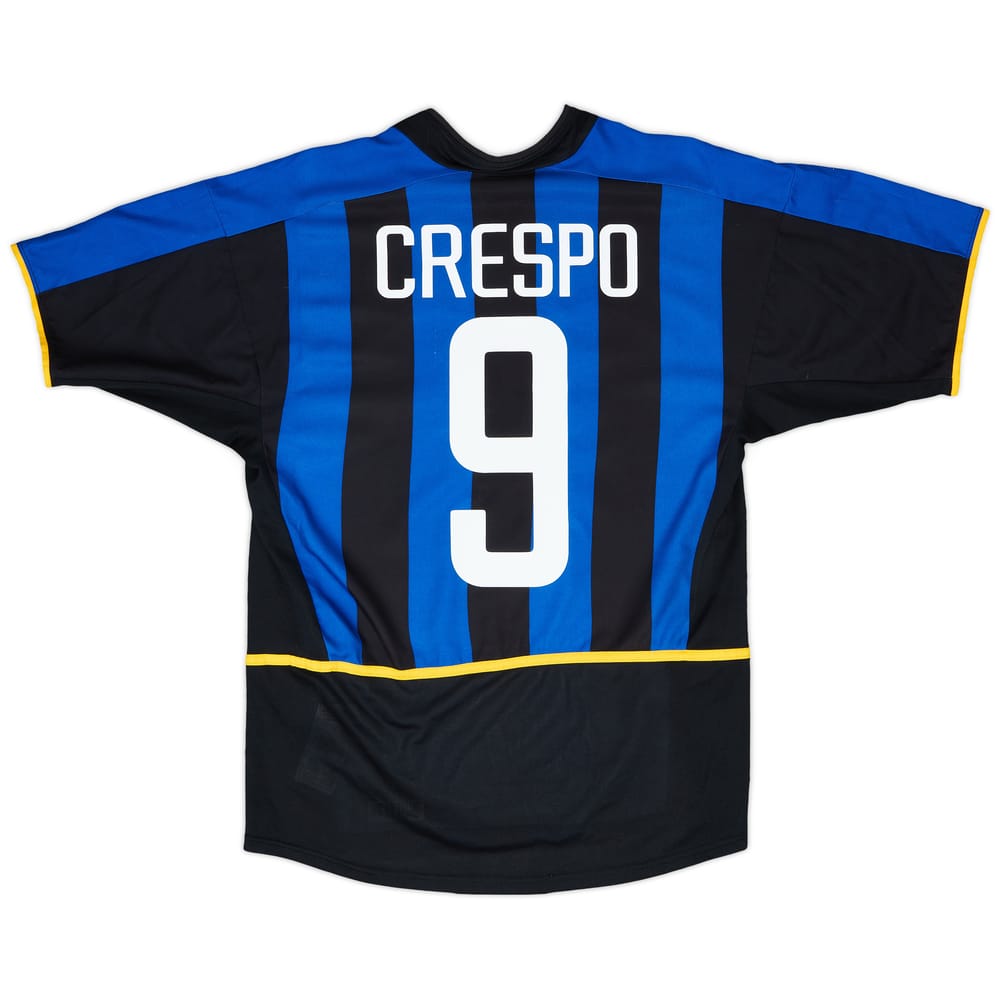 2002-03 Inter Milan Home Shirt Crespo #9 - 7/10 - (S)