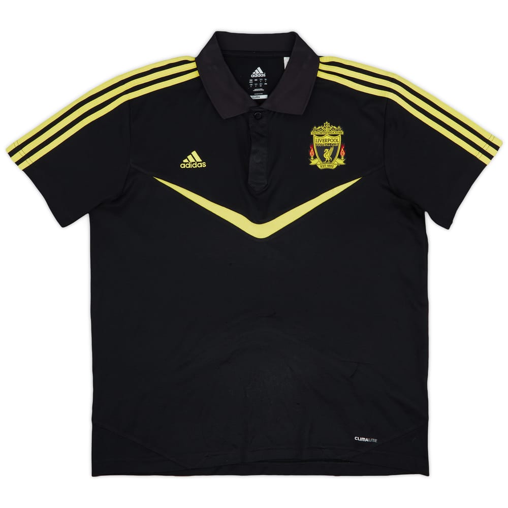 2010-11 Liverpool adidas Polo Shirt - 8/10 - (L)