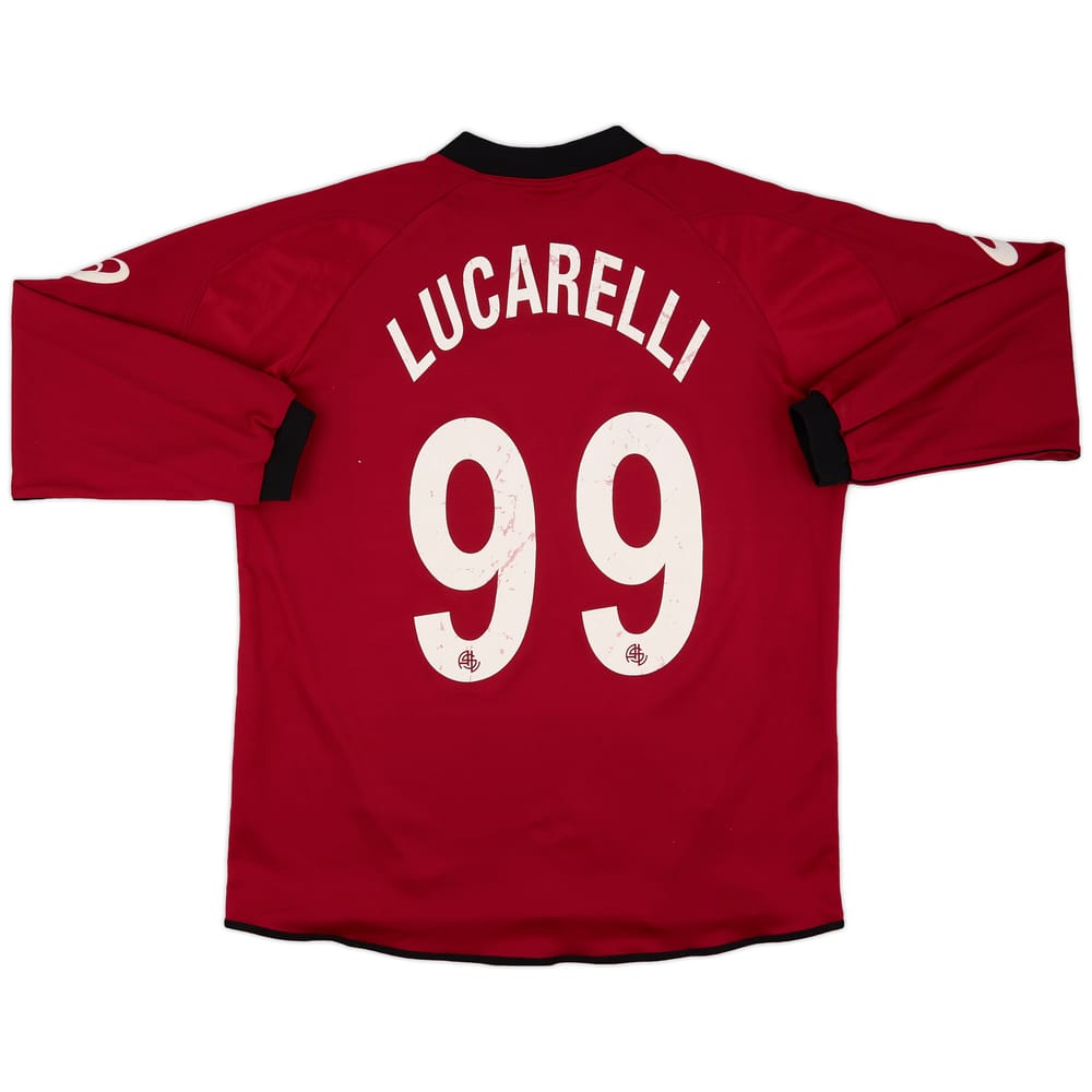 2005-06 Livorno Home L/S Shirt Lucarelli #99 - 5/10 - (XL)
