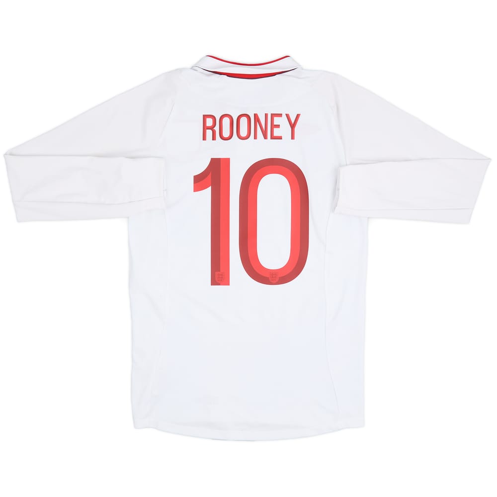 2012-13 England Home Shirt Rooney #10 - 9/10 - (M)