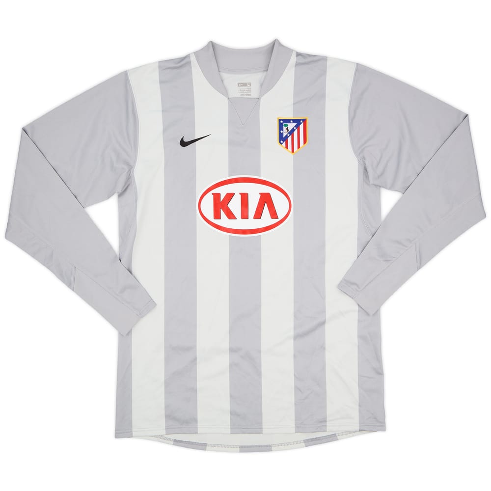 2007-08 Atletico Madrid Player Issue GK Shirt - 9/10 - (L)