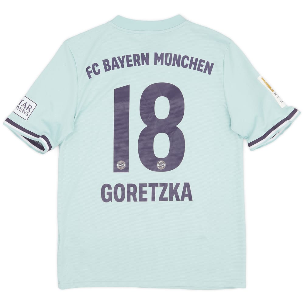 2018-19 Bayern Munich Away Shirt Goretzka #8 - 9/10 - (XL.Boys)