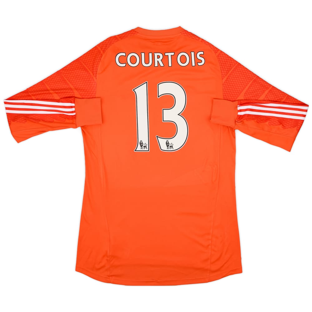 2014-15 Chelsea GK Shirt Courtois #13 - 6/10 - (M)