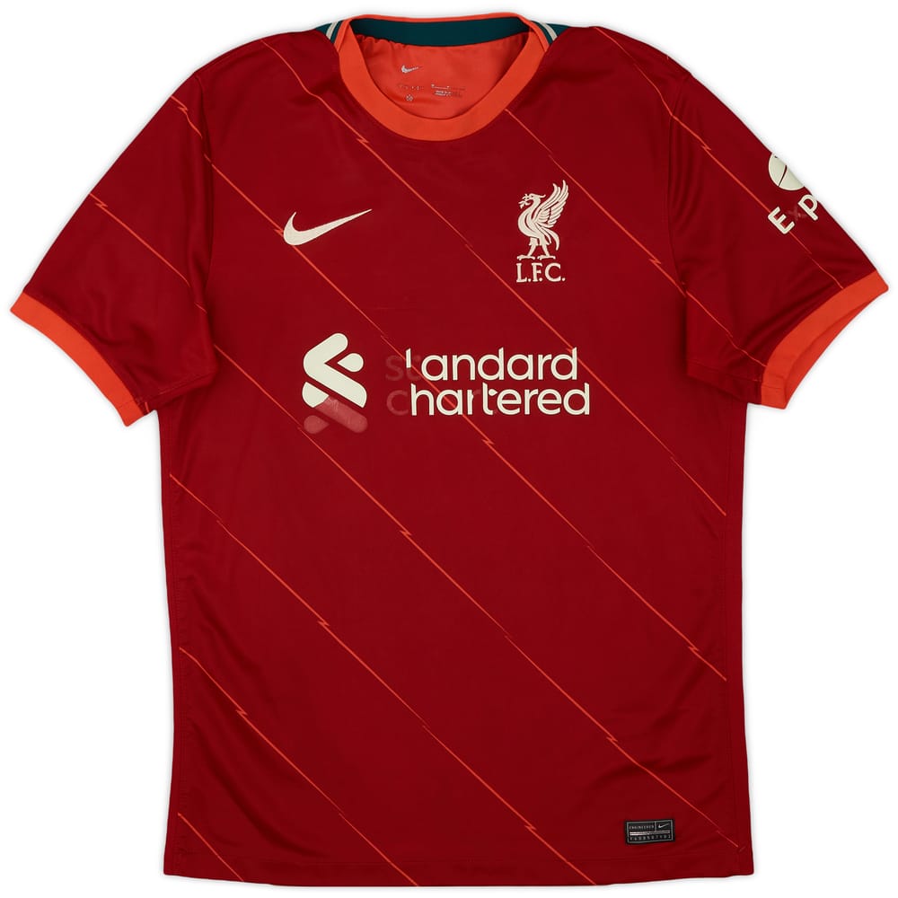 2021-22 Liverpool Home Shirt - 4/10 - (M)