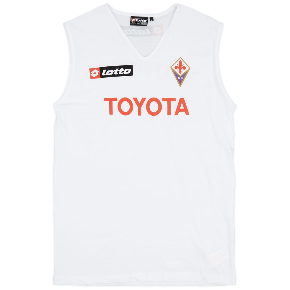 2006-07 Fiorentina Lotto Cotton Vest - 8/10 - (L)