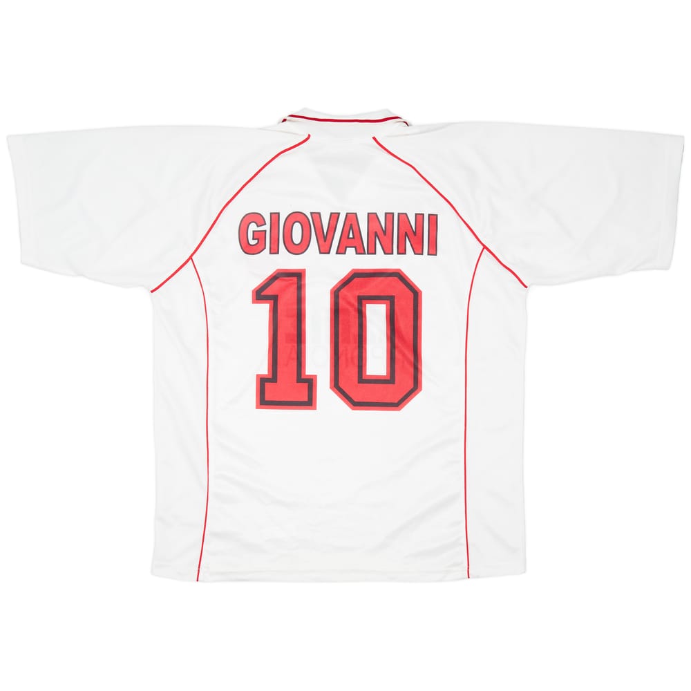 1999-00 Olympiakos Away Shirt Giovanni #10 - 9/10 - (L)