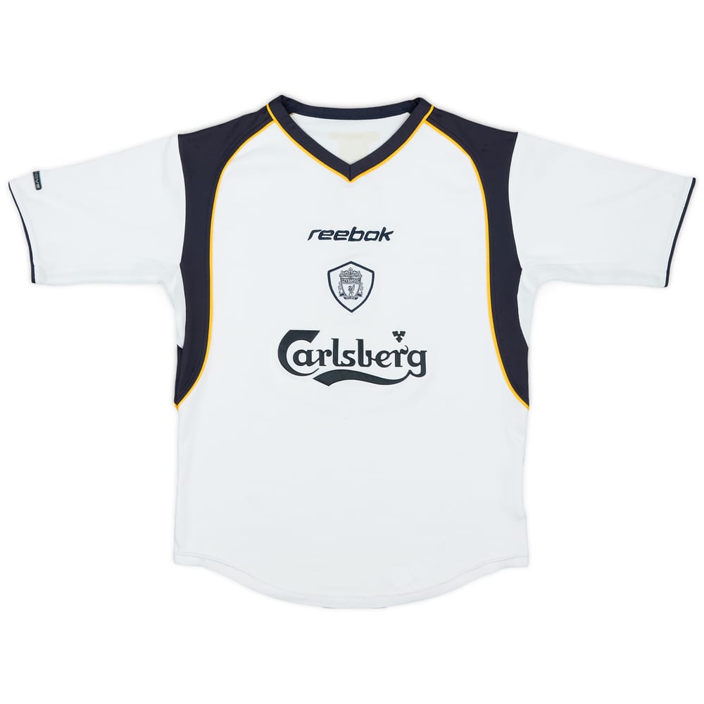 2001-03 Liverpool Away Shirt - 6/10 - (L.Boys)