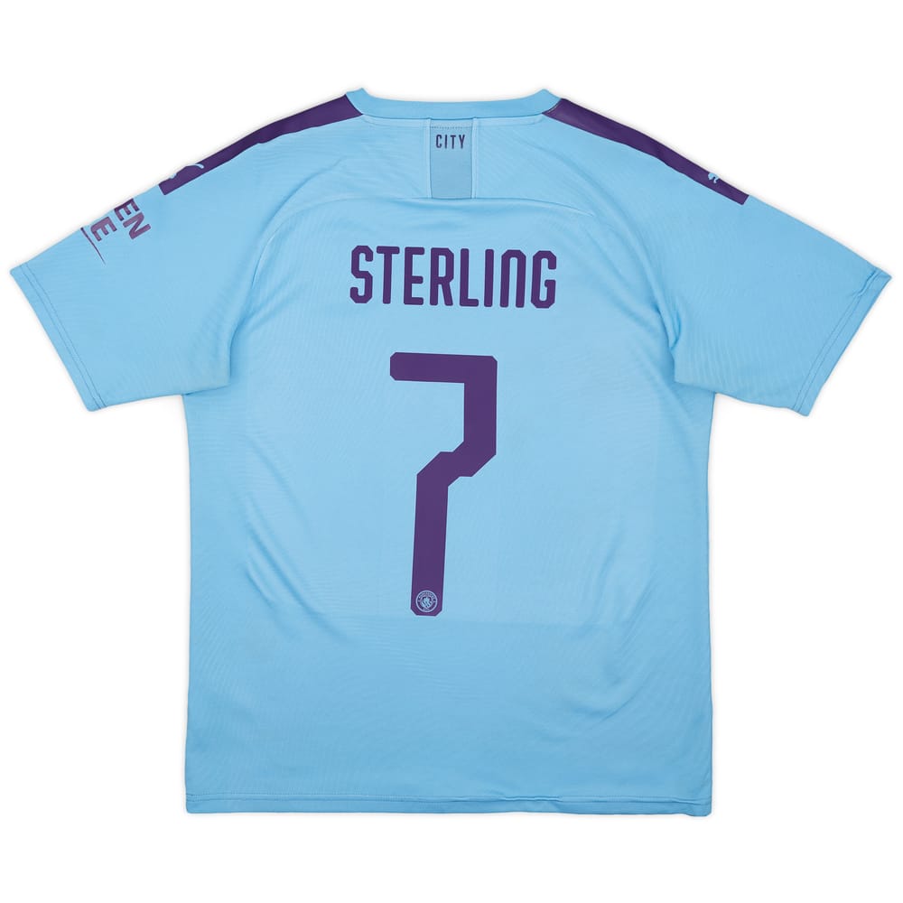2019-20 Manchester City Home Shirt Sterling #7 - 5/10 - (M)