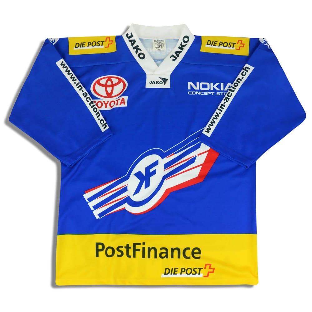 2002-03 Kloten Flyers Ochsner Jersey (Home) M