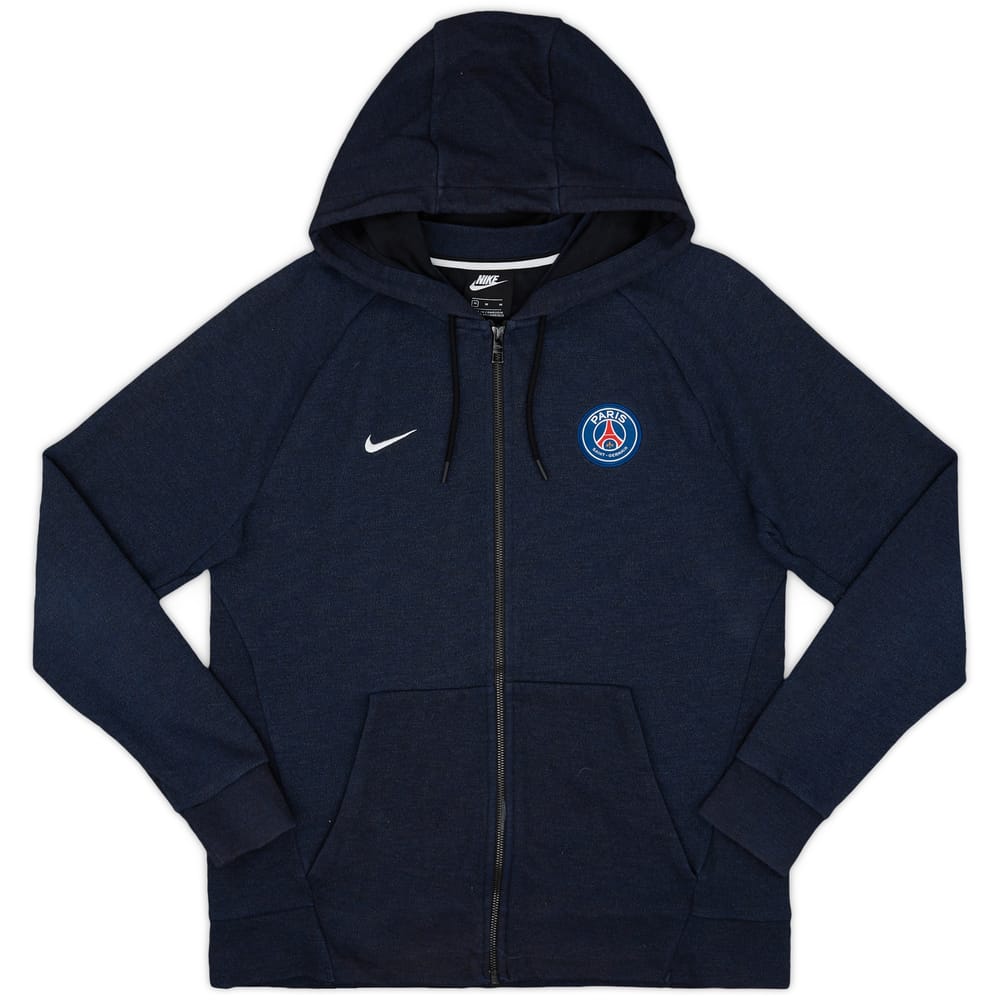 2018-19 Paris Saint-Germain Nike Hooded Track Top - 8/10 - (M)