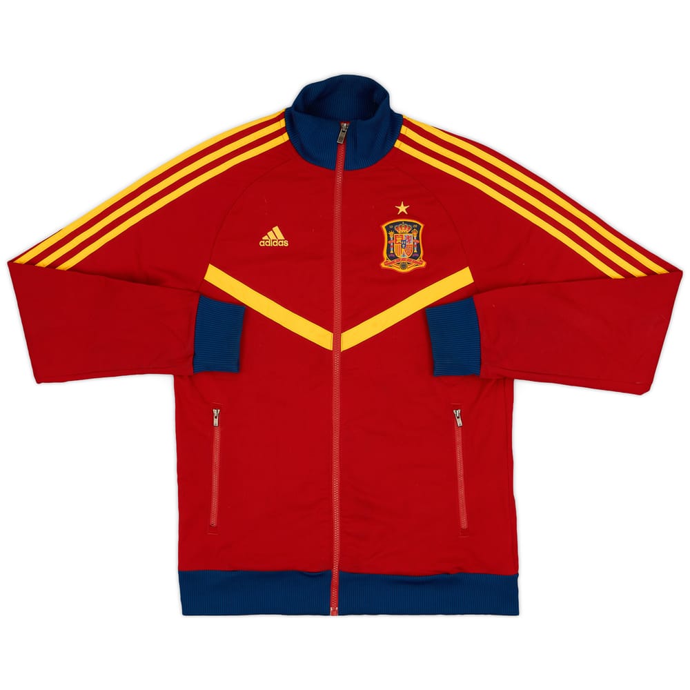 2013-14 Spain adidas Track Jacket - 9/10 - (M)