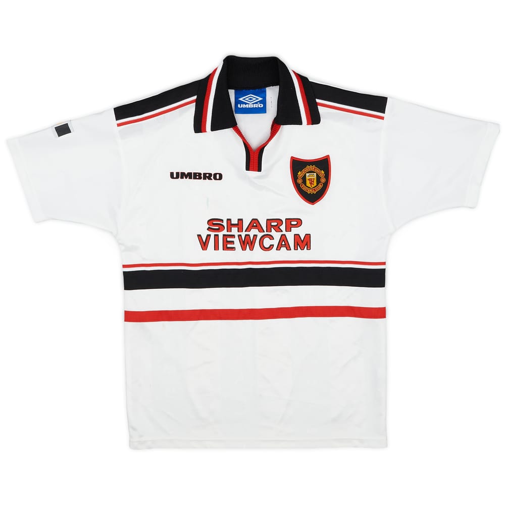 1997-99 Manchester United Away Shirt - 7/10 - (M.Boys)