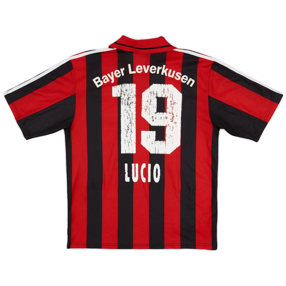2001-02 Bayer Leverkusen Home Shirt Lucio #19 - 5/10 - (M)