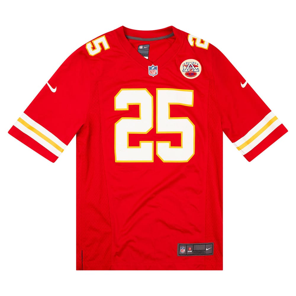 2012-16 Kansas City Chiefs Charles #25 Nike Game Jersey (Home) M