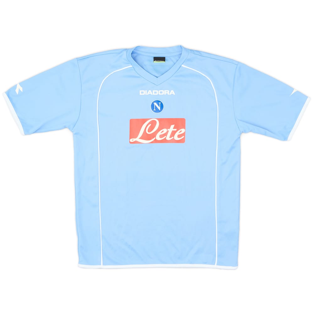 2006-07 Napoli Home Shirt - 8/10 - (XL.Boys)