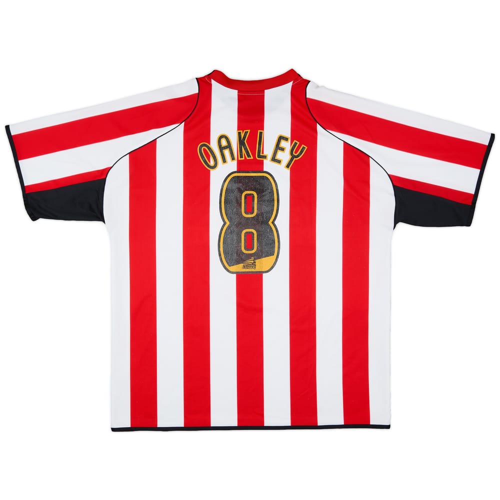 2005-06 Southampton Home Shirt Oakley #8 - 6/10 - (XL)