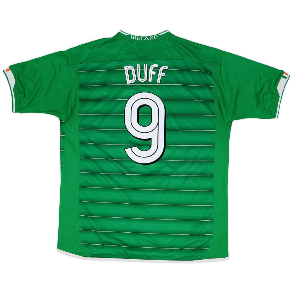 2003-04 Ireland Home Shirt Duff #9 - 7/10 - (XL)