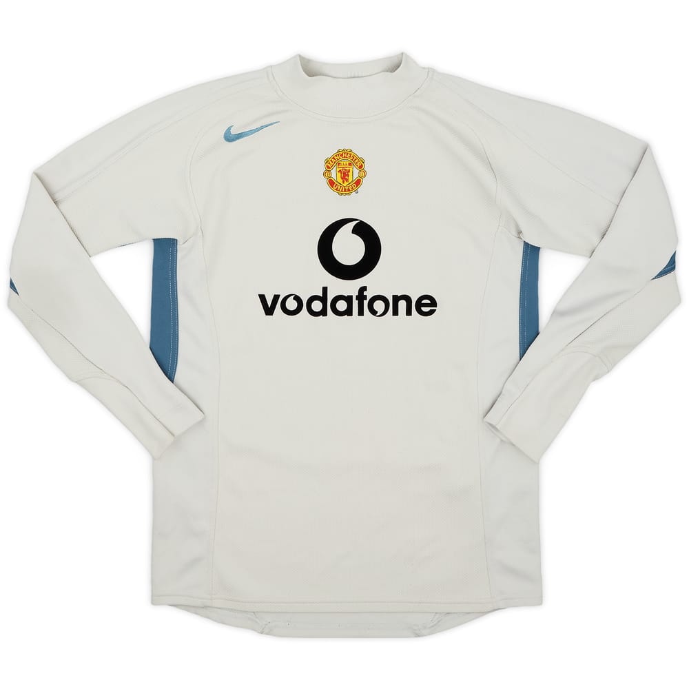 2004-05 Manchester United GK Shirt - 8/10 - (L.Boys)