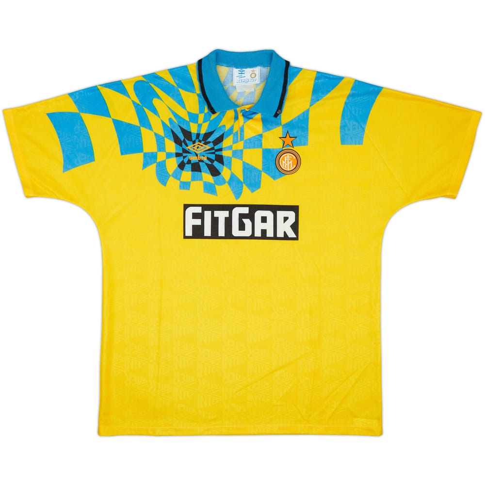 1991-92 Inter Milan Third Shirt - 10/10 - (XL)
