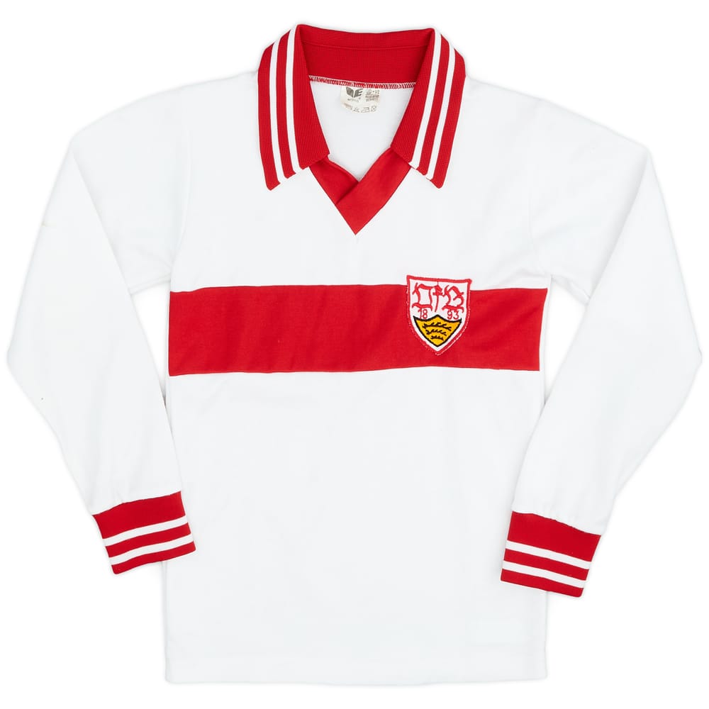 1980-81 Stuttgart Home L/S Shirt - 5/10 - (L.Boys)